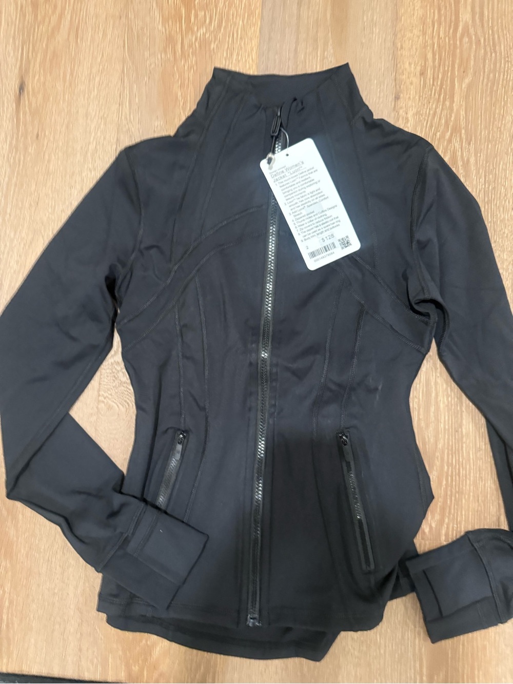 lululemon athletica Black Full-Zip Utility Jacket
